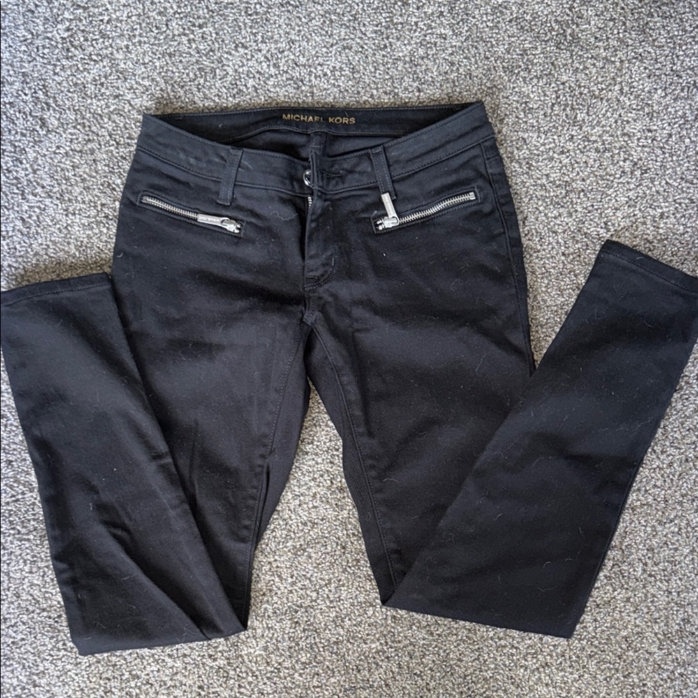Michael Kors Black Skinny Jeans